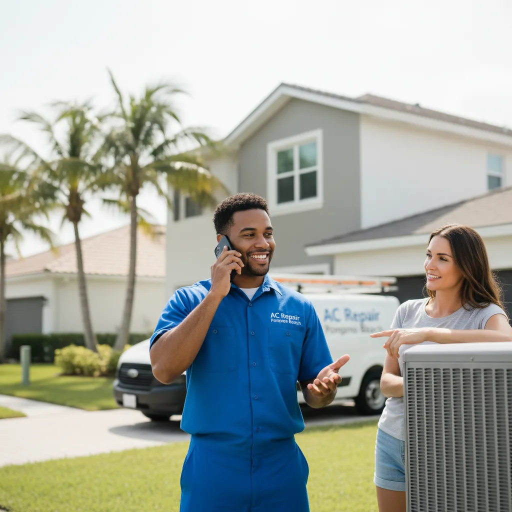 AC Repair Pompano Beach customer support in Howland